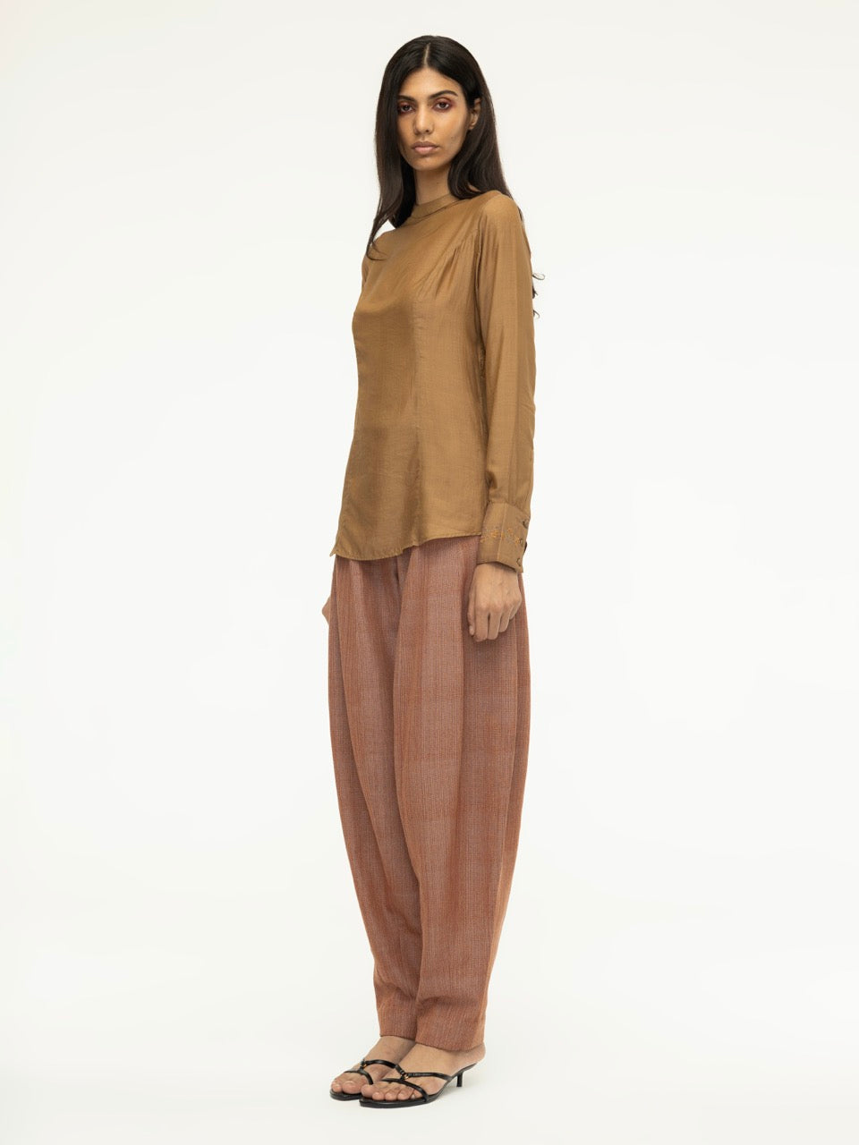 Sozani Extended Collar Blouse