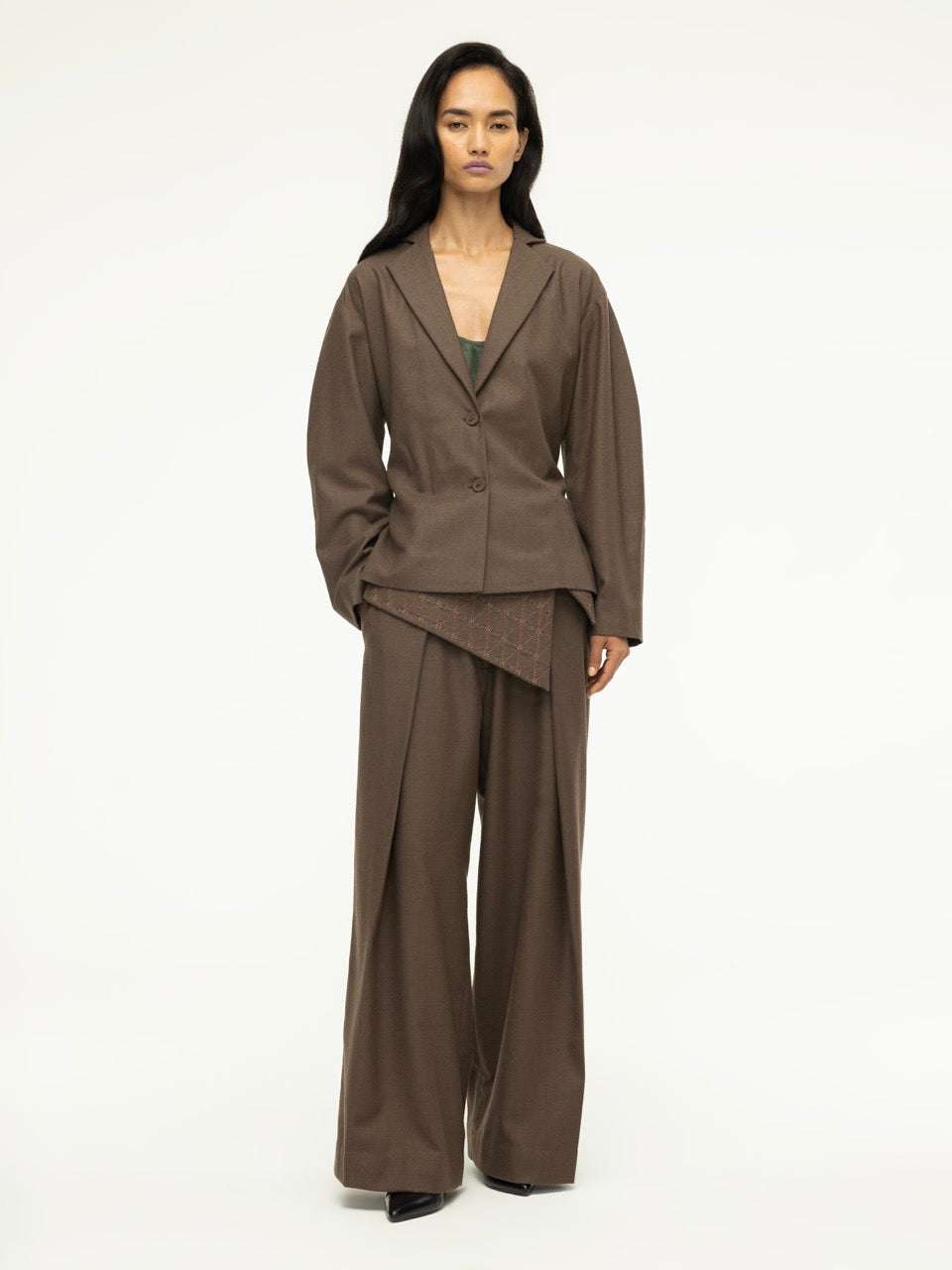 Wool Belted Jacket