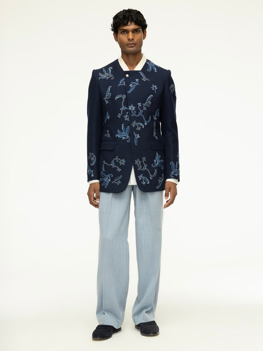 Men's Handwoven Striped Trousers