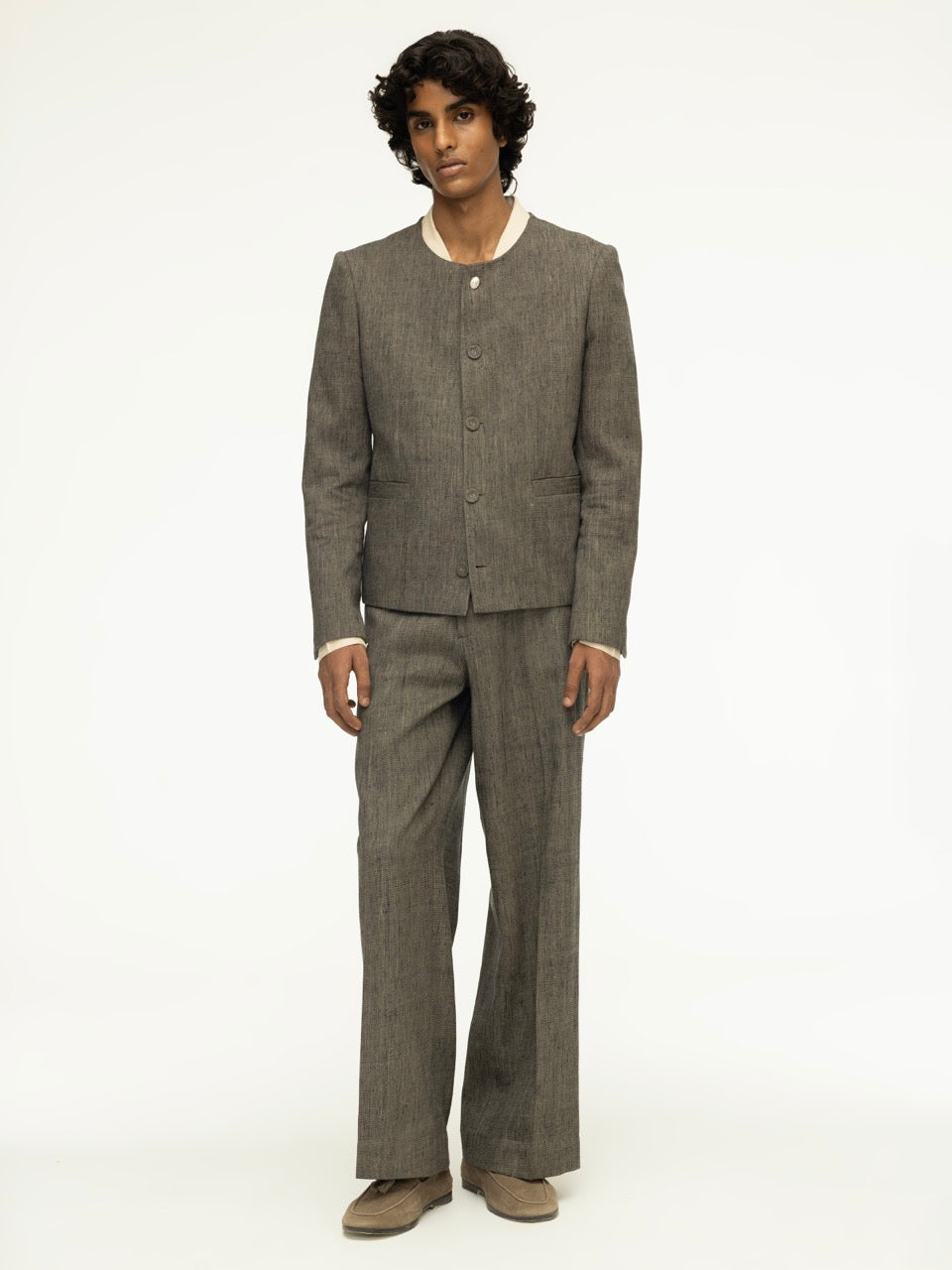Men's Denim Tailored Trousers