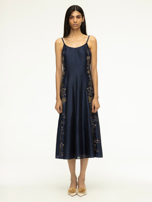 Sozani Chanderi Slip Dress