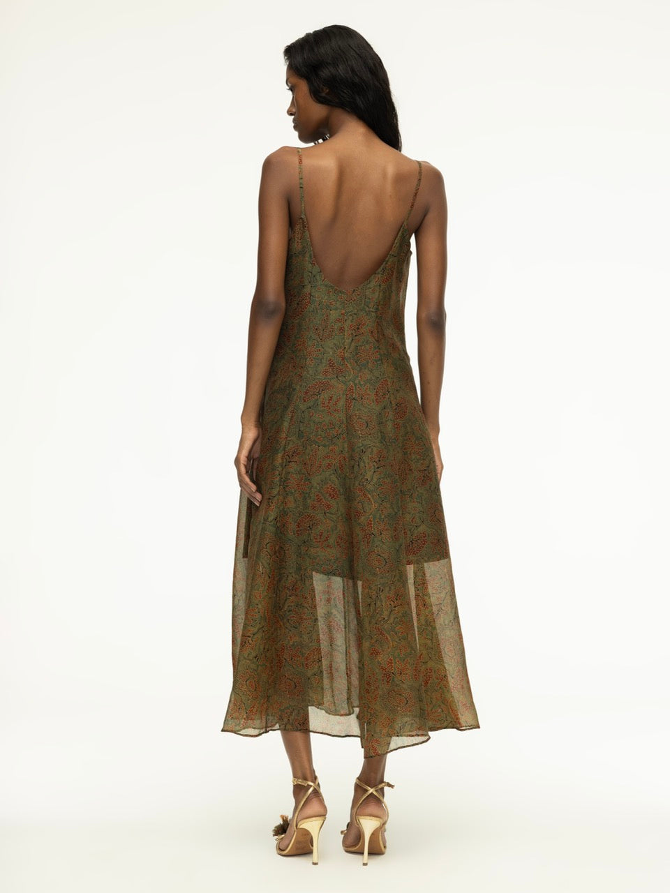 Ajrak Slip Dress
