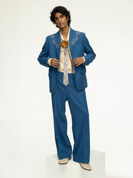 Men's Handspun Linen Trousers