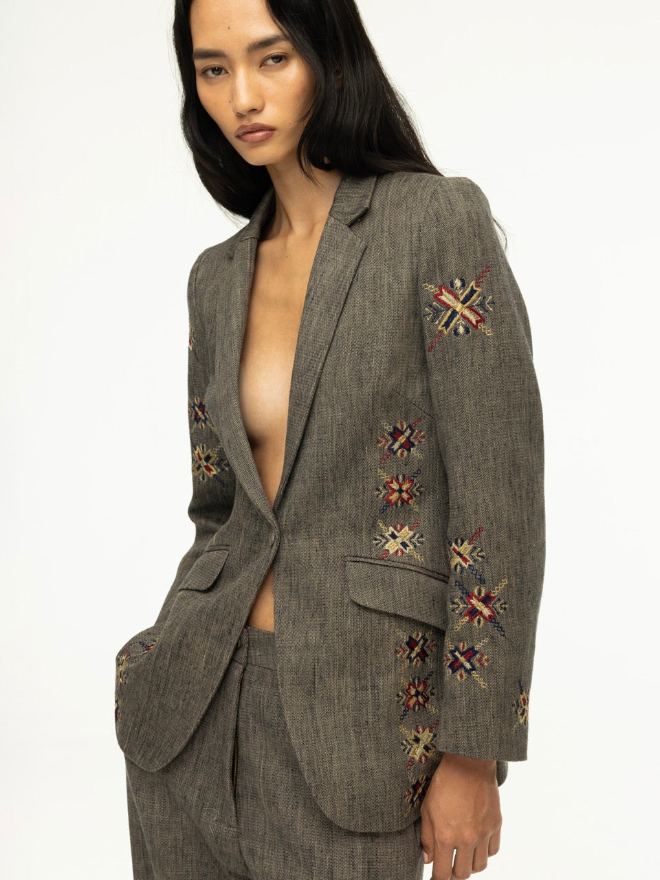 Phulkari Demin Jacket