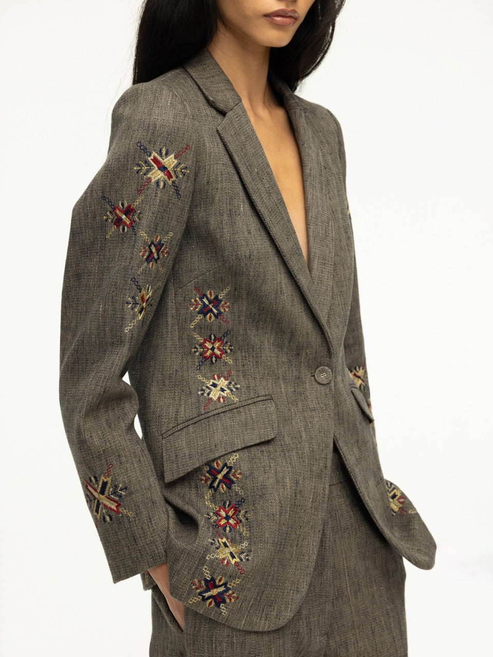 Phulkari Demin Jacket