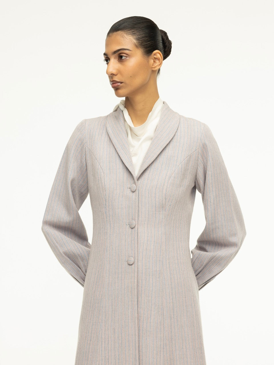 Cotton Knee Length Jacket
