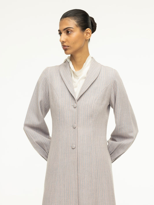 Cotton Knee Length Jacket
