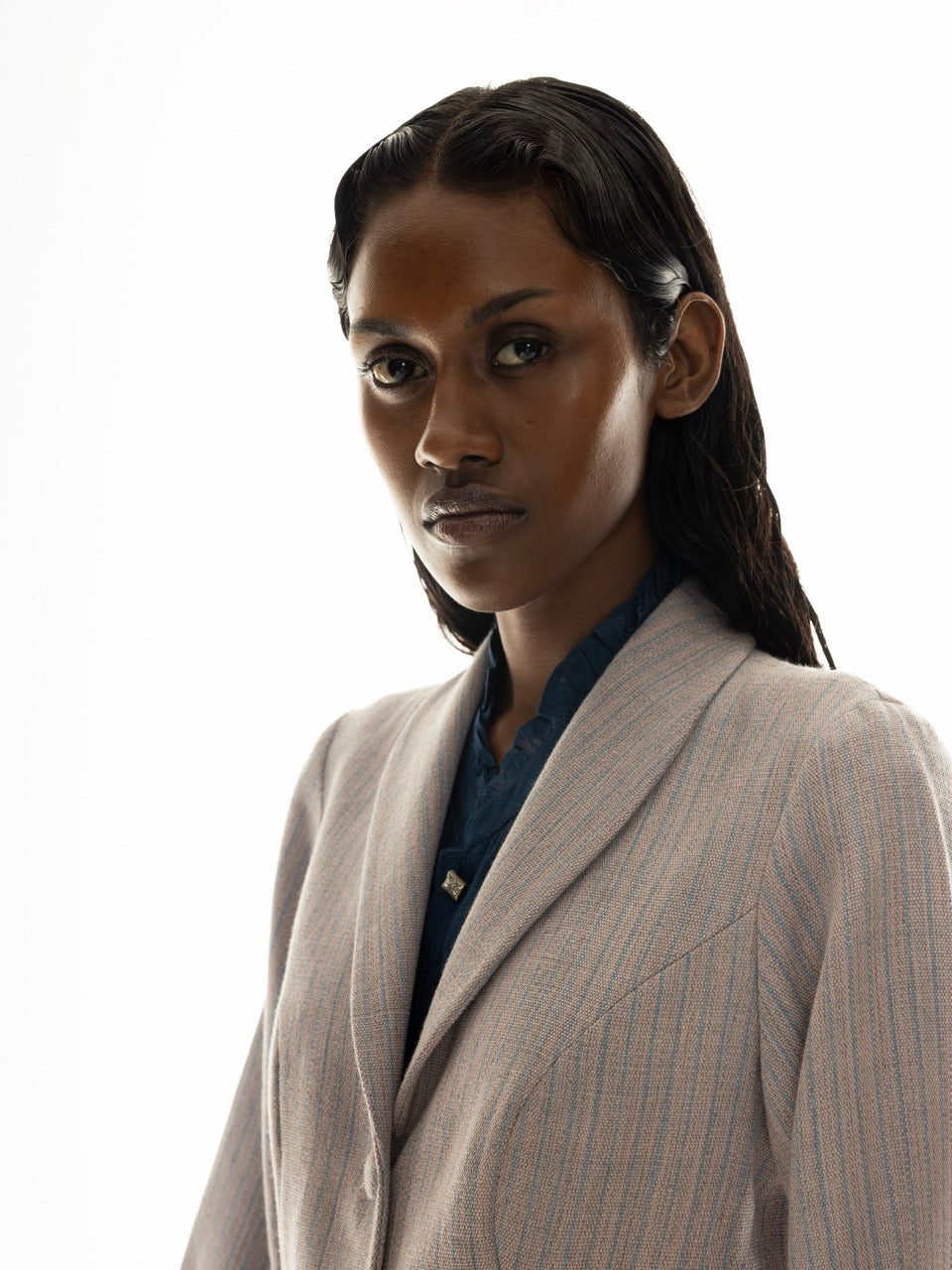Cotton Knee Length Jacket