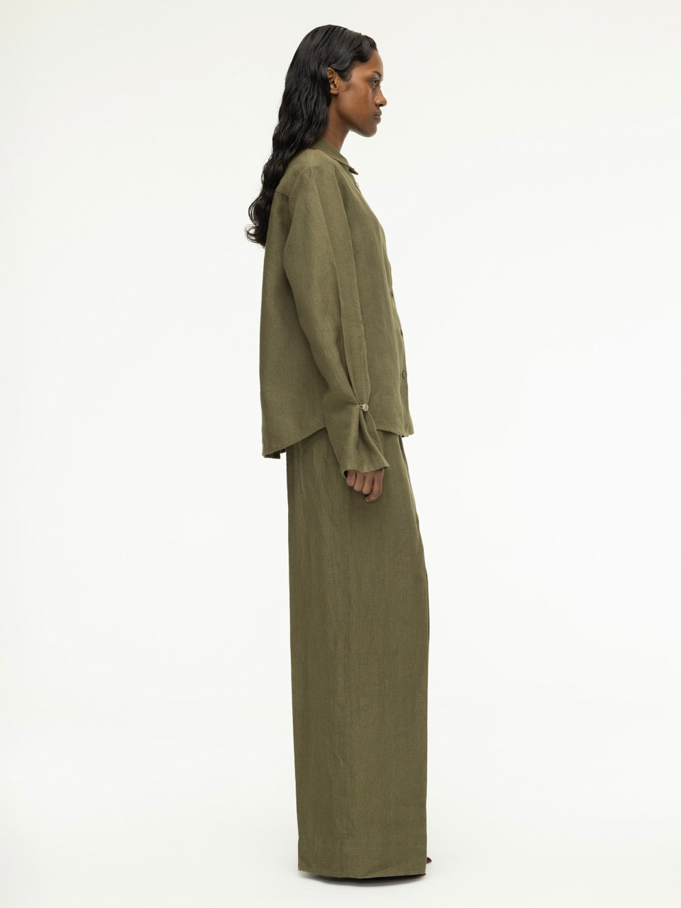 Linen Button-Down Shirt